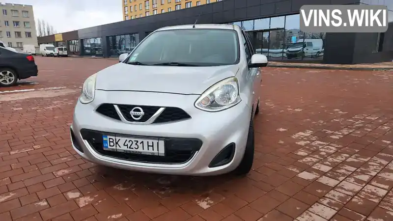 Хетчбек Nissan Micra 2016 1.24 л. Ручна / Механіка обл. Рівненська, Рівне - Фото 1/21