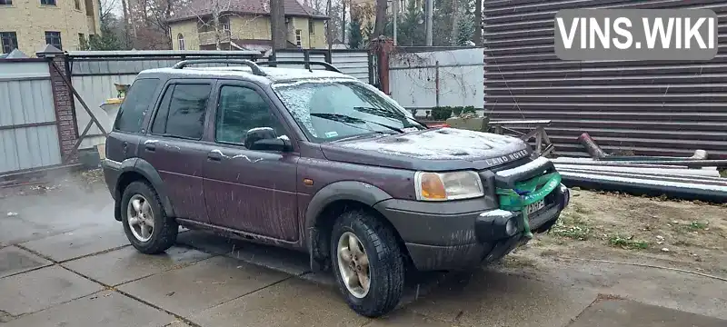 Внедорожник / Кроссовер Land Rover Freelander 1999 1.99 л. Ручная / Механика обл. Киевская, Буча - Фото 1/5