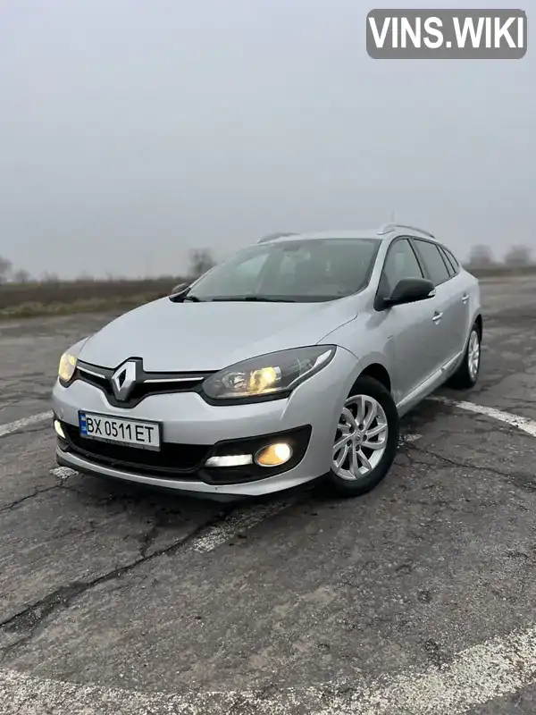 Універсал Renault Megane 2015 1.46 л. Ручна / Механіка обл. Вінницька, Бар - Фото 1/14