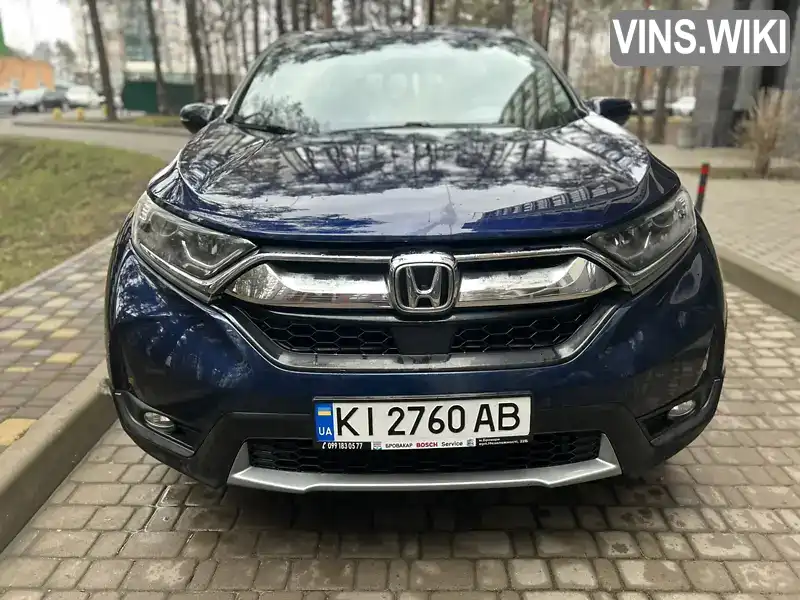 Внедорожник / Кроссовер Honda CR-V 2018 1.5 л. Автомат обл. Киевская, Бровары - Фото 1/21