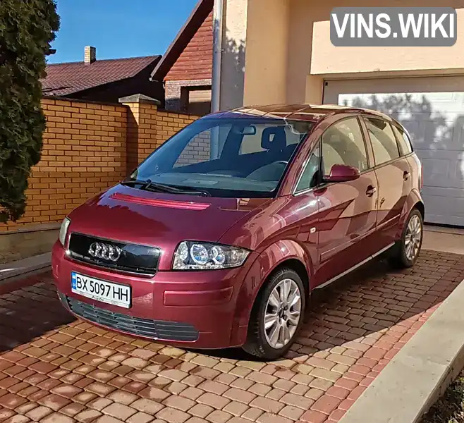 Хетчбек Audi A2 2002 1.39 л. Ручна / Механіка обл. Хмельницька, Кам'янець-Подільський - Фото 1/8