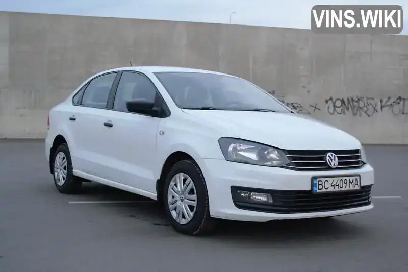 Седан Volkswagen Polo 2016 1.6 л. Ручная / Механика обл. Львовская, Львов - Фото 1/20