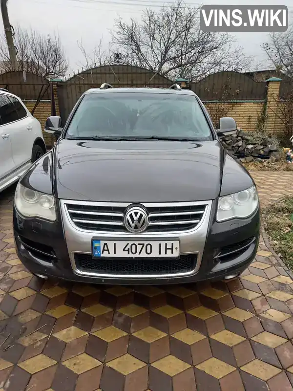 Внедорожник / Кроссовер Volkswagen Touareg 2008 3 л. Автомат обл. Киевская, Бровары - Фото 1/11