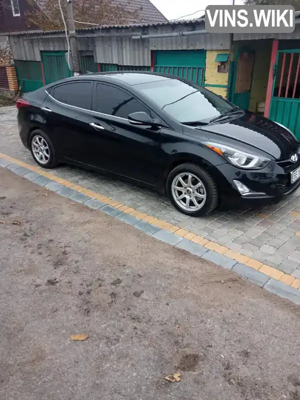 Седан Hyundai Elantra 2014 1.8 л. обл. Київська, Київ - Фото 1/20