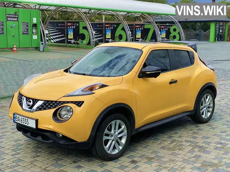 Внедорожник / Кроссовер Nissan Juke 2016 1.62 л. Вариатор обл. Кировоградская, Кропивницкий (Кировоград) - Фото 1/21