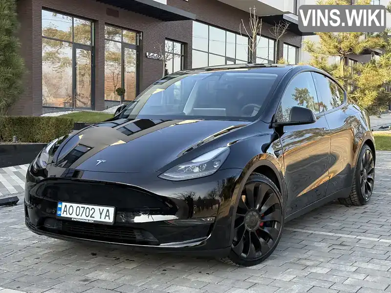 Внедорожник / Кроссовер Tesla Model Y 2021 null_content л. Автомат обл. Закарпатская, Мукачево - Фото 1/21