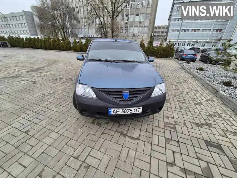 Седан Dacia Logan 2007 1.6 л. Ручная / Механика обл. Днепропетровская, Днепр (Днепропетровск) - Фото 1/8