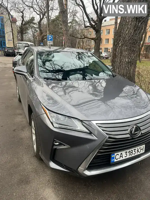 Позашляховик / Кросовер Lexus RX 2017 3.46 л. Автомат обл. Черкаська, Черкаси - Фото 1/18