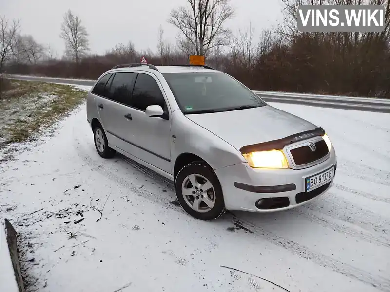 Универсал Skoda Fabia 2005 1.2 л. Ручная / Механика обл. Тернопольская, Подгайцы - Фото 1/6