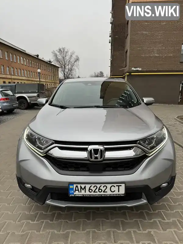 2HKRW2H81JH621019 Honda CR-V 2018 Внедорожник / Кроссовер 1.5 л. Фото 1