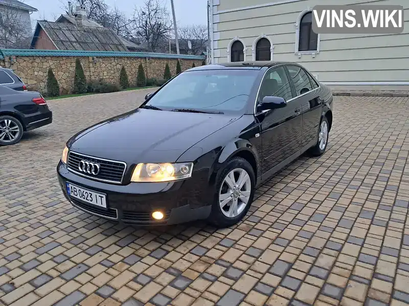 Седан Audi A4 2003 1.6 л. Ручна / Механіка обл. Вінницька, Могилів-Подільський - Фото 1/21