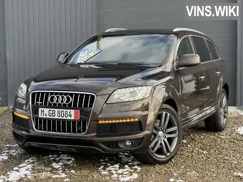 Внедорожник / Кроссовер Audi Q7 2014 3 л. Автомат обл. Львовская, Трускавец - Фото 1/21