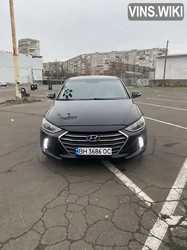 5NPD84LF1HH062300 Hyundai Elantra 2017 Седан 2 л. Фото 1