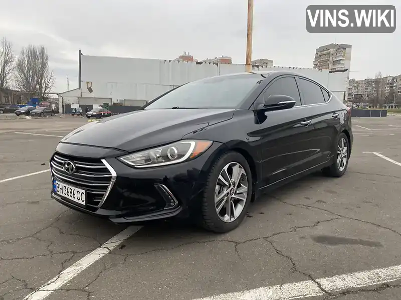 5NPD84LF1HH062300 Hyundai Elantra 2017 Седан 2 л. Фото 8