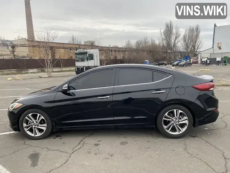 5NPD84LF1HH062300 Hyundai Elantra 2017 Седан 2 л. Фото 9