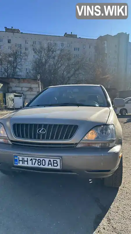 Позашляховик / Кросовер Lexus RX 2000 3 л. Автомат обл. Одеська, Чорноморськ (Іллічівськ) - Фото 1/17