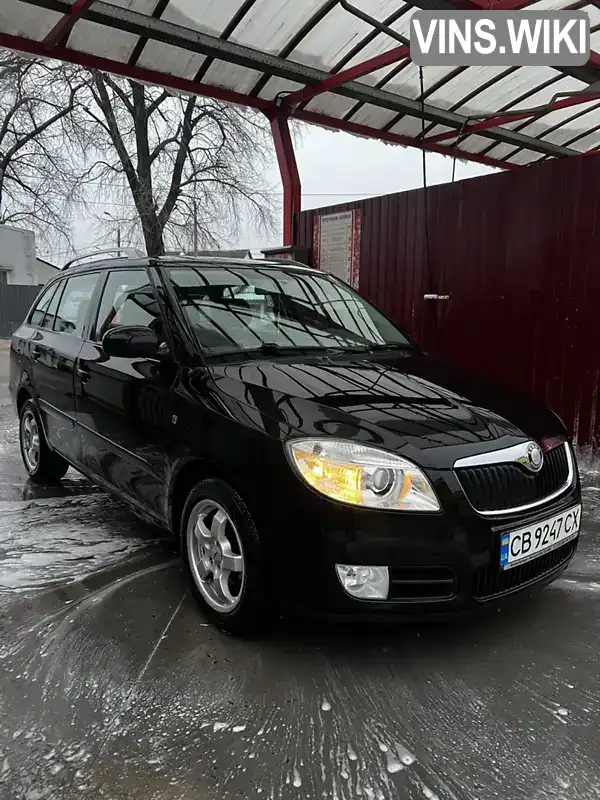 Универсал Skoda Fabia 2008 1.6 л. обл. Черниговская, Чернигов - Фото 1/11