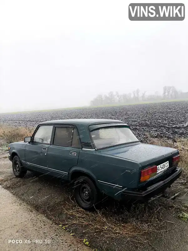 Седан ВАЗ / Lada 2107 1999 null_content л. Ручна / Механіка обл. Кіровоградська, Новоукраїнка - Фото 1/8