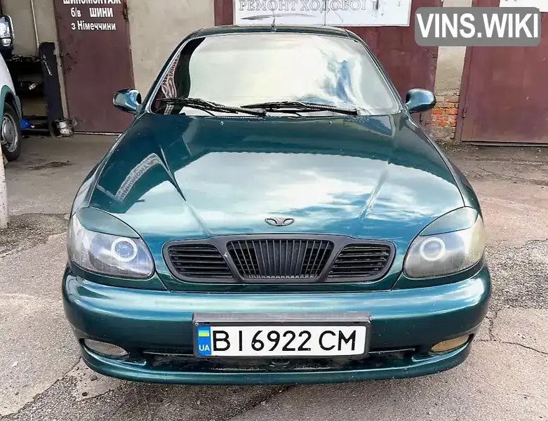 Седан Daewoo Lanos 2003 1.5 л. Ручна / Механіка обл. Полтавська, Лубни - Фото 1/9