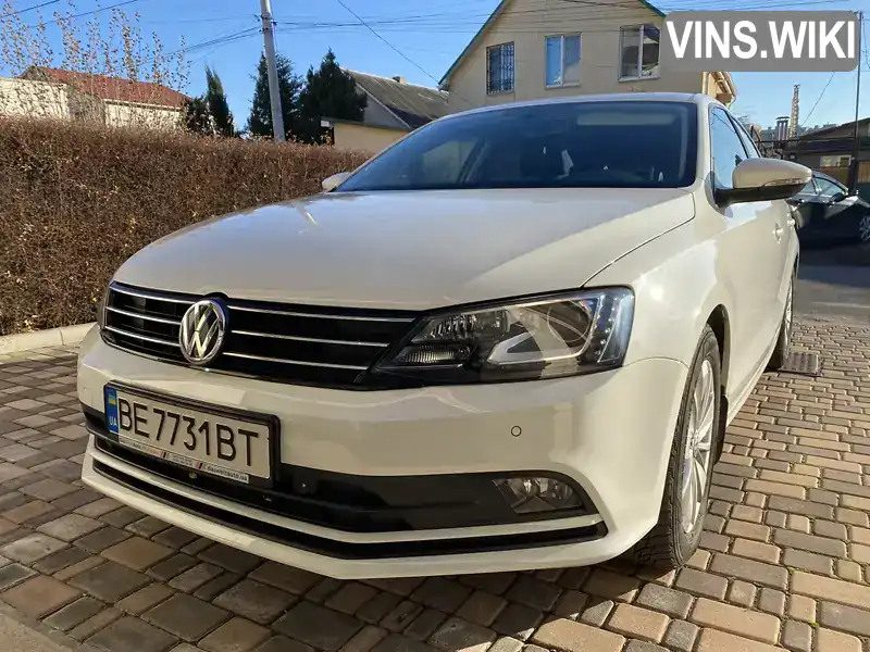 Седан Volkswagen Jetta 2016 1.6 л. Автомат обл. Одеська, Одеса - Фото 1/14