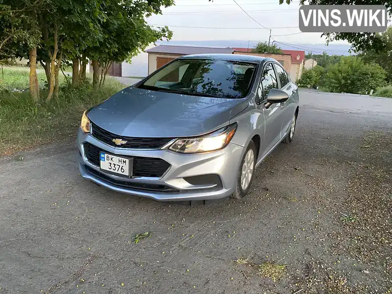 Седан Chevrolet Cruze 2016 1.4 л. Автомат обл. Рівненська, Рівне - Фото 1/21