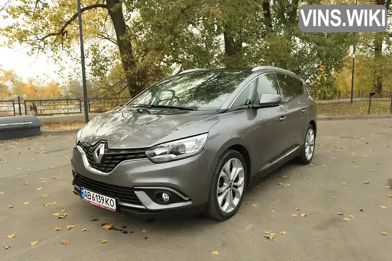 Минивэн Renault Scenic 2018 1.46 л. Автомат обл. Винницкая, location.city.turbiv - Фото 1/21