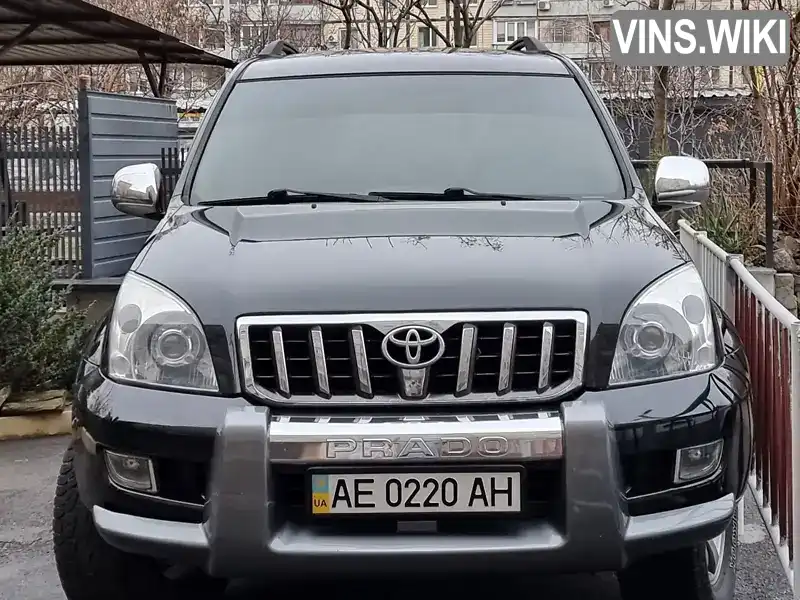 Внедорожник / Кроссовер Toyota Land Cruiser Prado 2006 2.69 л. Автомат обл. Днепропетровская, Днепр (Днепропетровск) - Фото 1/18