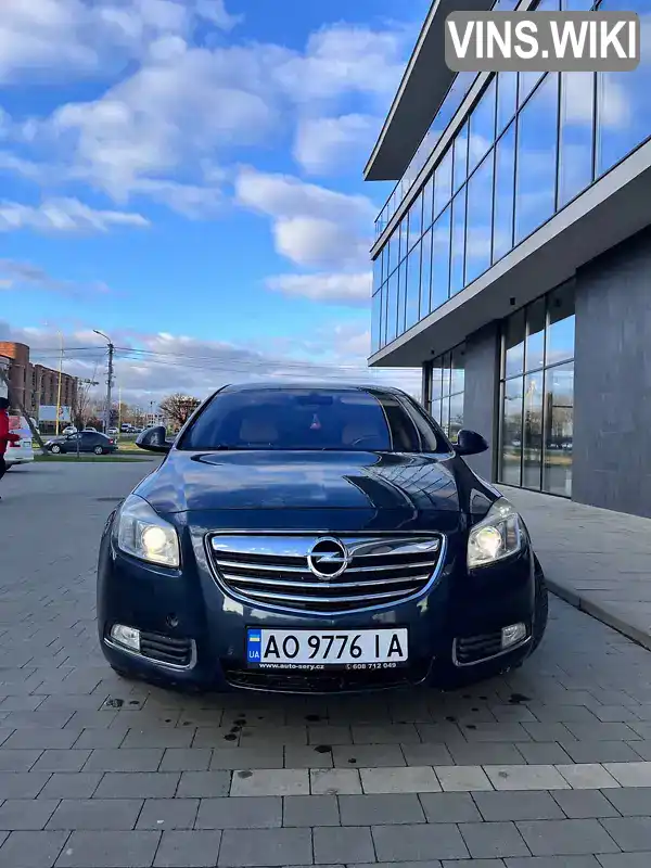 Седан Opel Insignia 2009 2 л. Ручная / Механика обл. Закарпатская, Ужгород - Фото 1/10