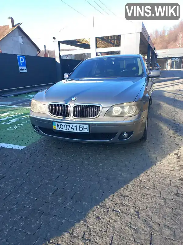 Седан BMW 7 Series 2007 null_content л. Автомат обл. Закарпатская, Тячев - Фото 1/16