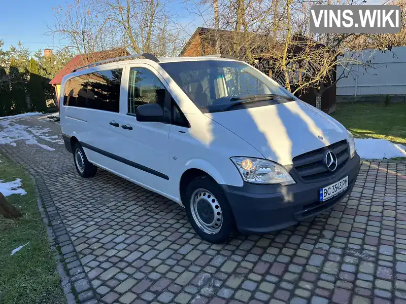 Мінівен Mercedes-Benz Vito 2013 2.14 л. Ручна / Механіка обл. Львівська, Львів - Фото 1/18