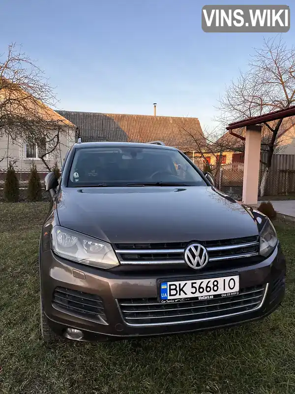 Внедорожник / Кроссовер Volkswagen Touareg 2013 2.97 л. Автомат обл. Ровенская, Ровно - Фото 1/17