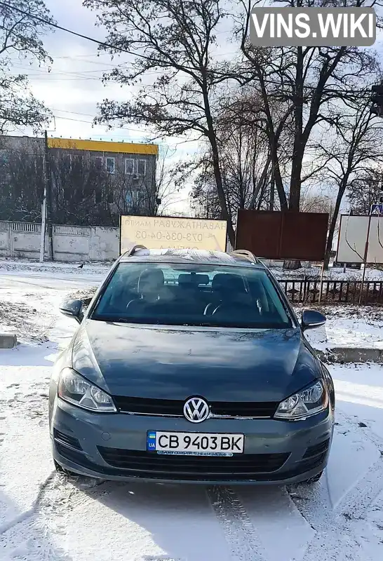 Универсал Volkswagen Golf 2015 1.97 л. Автомат обл. Черниговская, Чернигов - Фото 1/21