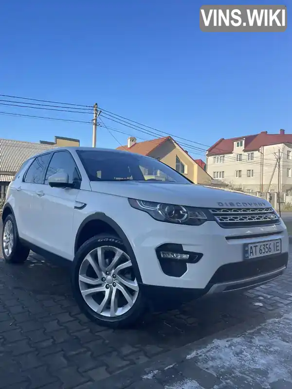 Внедорожник / Кроссовер Land Rover Discovery Sport 2017 2 л. Автомат обл. Ивано-Франковская, Ивано-Франковск - Фото 1/21