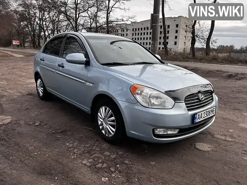 Седан Hyundai Accent 2007 1.4 л. Автомат обл. Сумська, Шостка - Фото 1/13