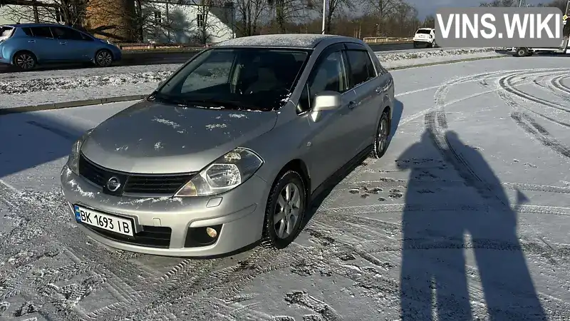 Седан Nissan TIIDA 2008 1.62 л. Автомат обл. Рівненська, Рівне - Фото 1/21