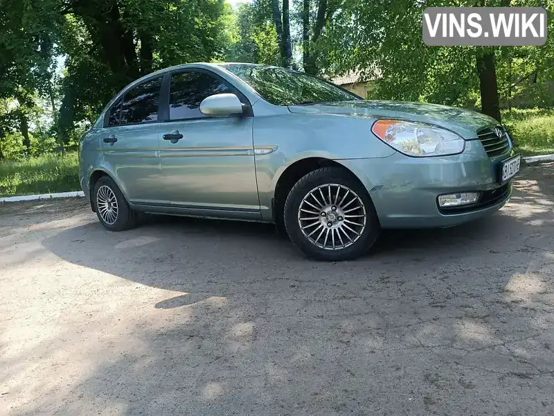 Седан Hyundai Accent 2006 1.4 л. Ручная / Механика обл. Полтавская, Кременчуг - Фото 1/21