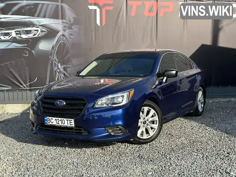 Седан Subaru Legacy 2017 2.5 л. Автомат обл. Львівська, Львів - Фото 1/21