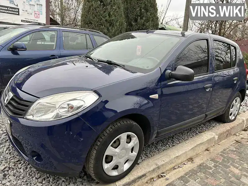 UU1BSDAEH41085759 Dacia Sandero 2009 Хетчбек 1.39 л. Фото 2