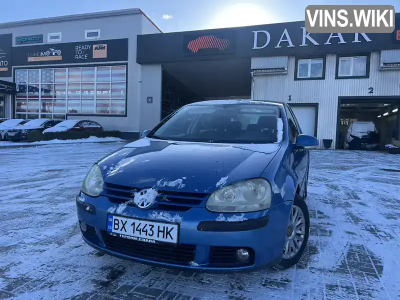 Хэтчбек Volkswagen Golf 2005 1.6 л. Автомат обл. Хмельницкая, Каменец-Подольский - Фото 1/16