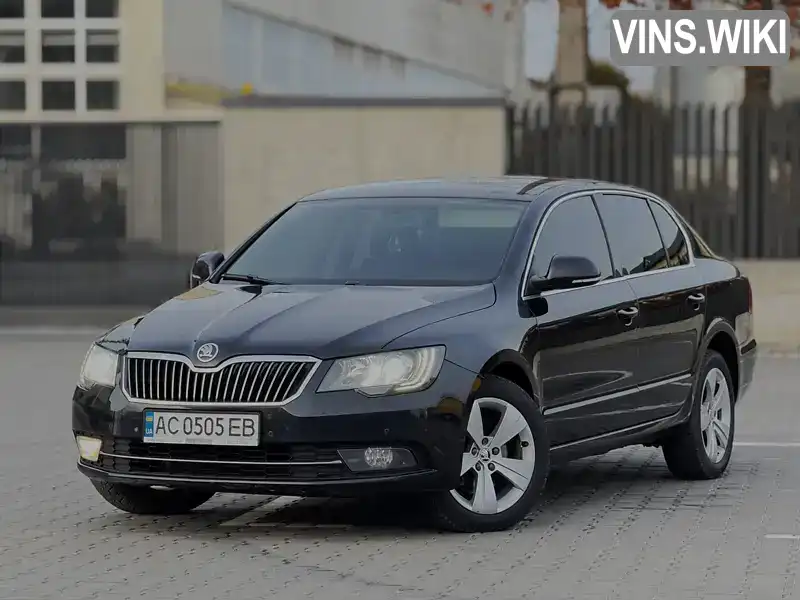 Лифтбек Skoda Superb 2014 2.03 л. Ручная / Механика обл. Волынская, Луцк - Фото 1/21