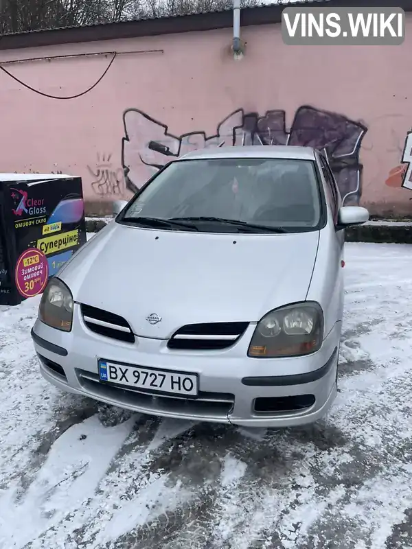 Минивэн Nissan Almera Tino 2001 2.2 л. Ручная / Механика обл. Хмельницкая, Хмельницкий - Фото 1/21