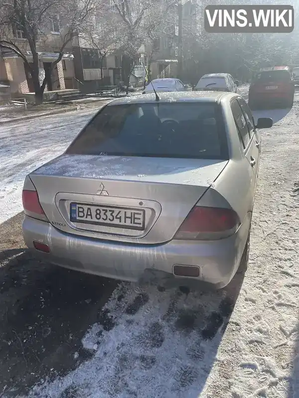 Седан Mitsubishi Lancer 2007 1.6 л. Ручная / Механика обл. Кировоградская, Кропивницкий (Кировоград) - Фото 1/7