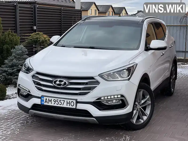 Внедорожник / Кроссовер Hyundai Santa FE 2017 2.2 л. Автомат обл. Винницкая, Винница - Фото 1/21