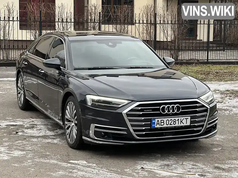 WAU8DAF86KN018032 Audi A8 2019 Седан 3 л. Фото 4