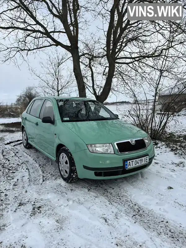 Хэтчбек Skoda Fabia 2000 1.4 л. Ручная / Механика обл. Ивано-Франковская, Ивано-Франковск - Фото 1/12