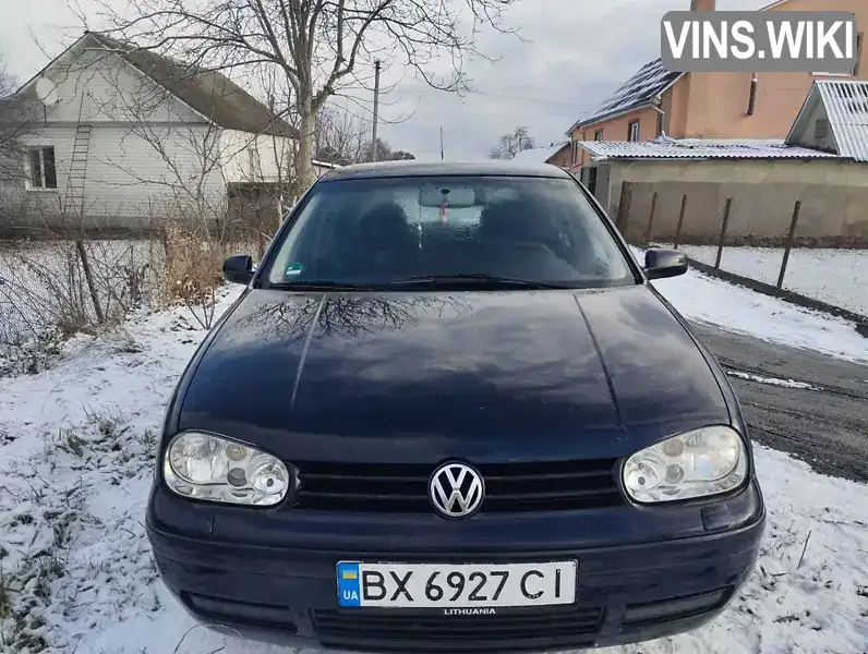 Хэтчбек Volkswagen Golf 2002 1.6 л. Ручная / Механика обл. Хмельницкая, Полонное - Фото 1/7