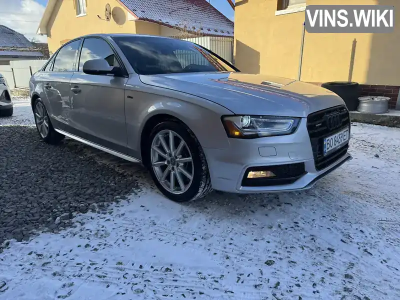 Седан Audi A4 2013 2 л. Автомат обл. Тернопольская, Бучач - Фото 1/21