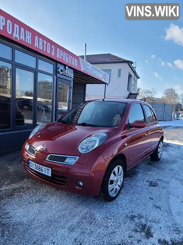 Хетчбек Nissan Micra 2008 1.24 л. Автомат обл. Черкаська, Кам'янка - Фото 1/9