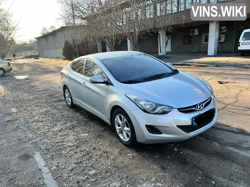 Седан Hyundai Elantra 2012 1.6 л. Ручная / Механика обл. Днепропетровская, Днепр (Днепропетровск) - Фото 1/14