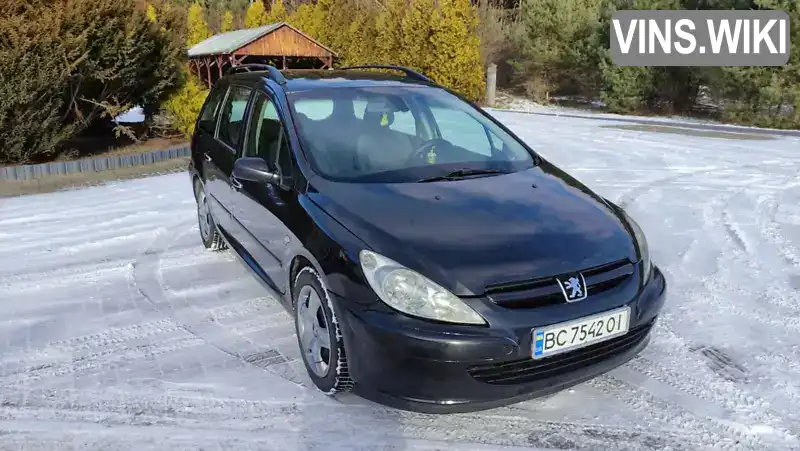 Універсал Peugeot 307 2002 2 л. Ручна / Механіка обл. Львівська, Городок - Фото 1/21